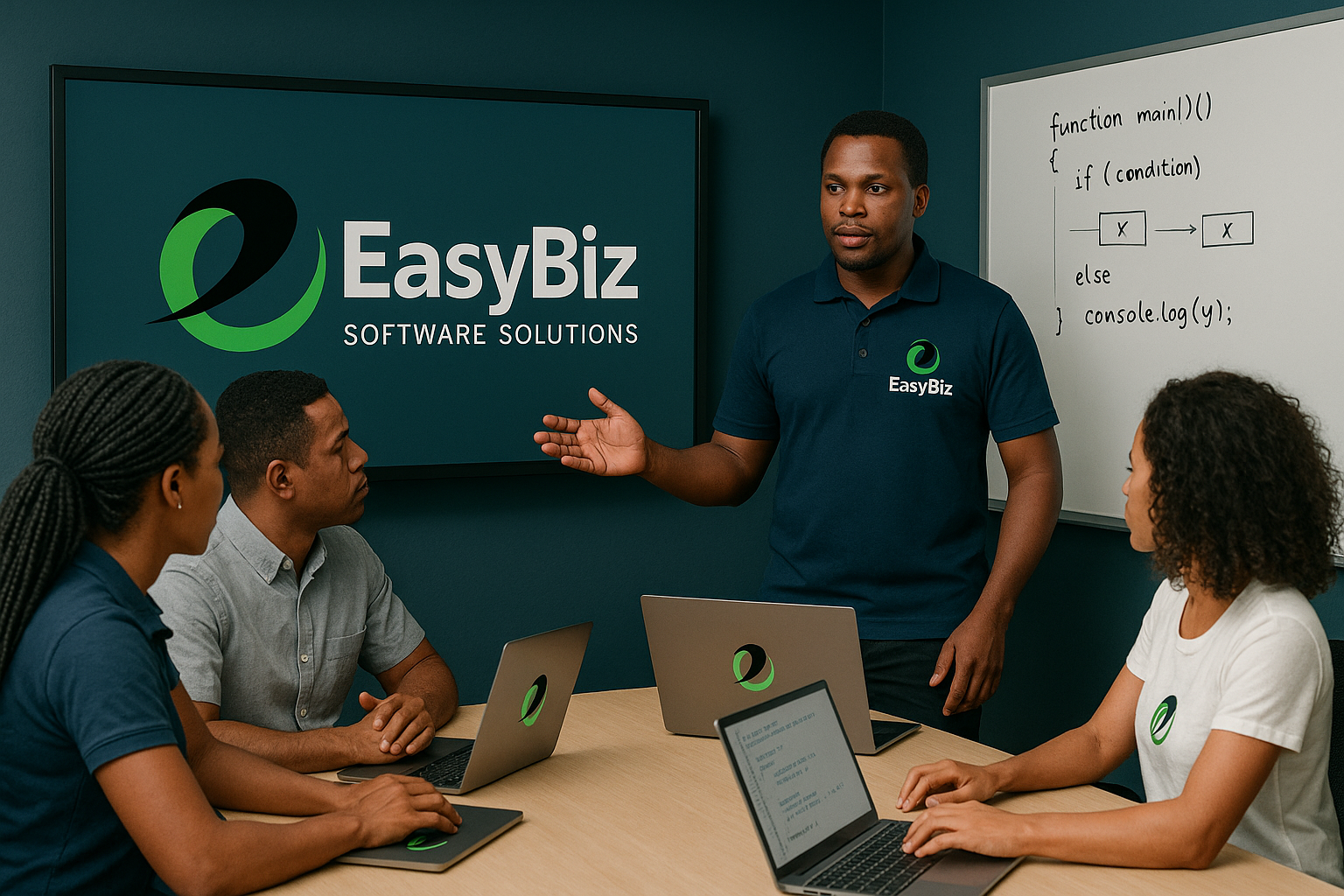 EasyBiz Software Solutions Team - Expert Developers and Designers in Kenya
